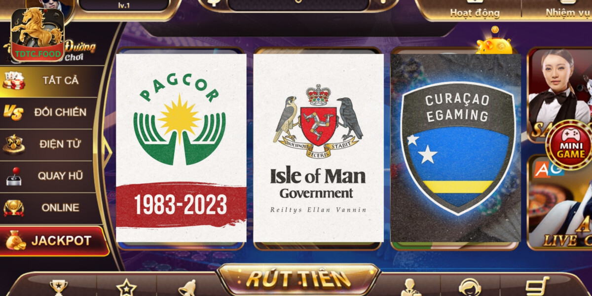 Cổng game đổi thưởng được cấp phép bởi những đơn vị uy tín hàng đầu